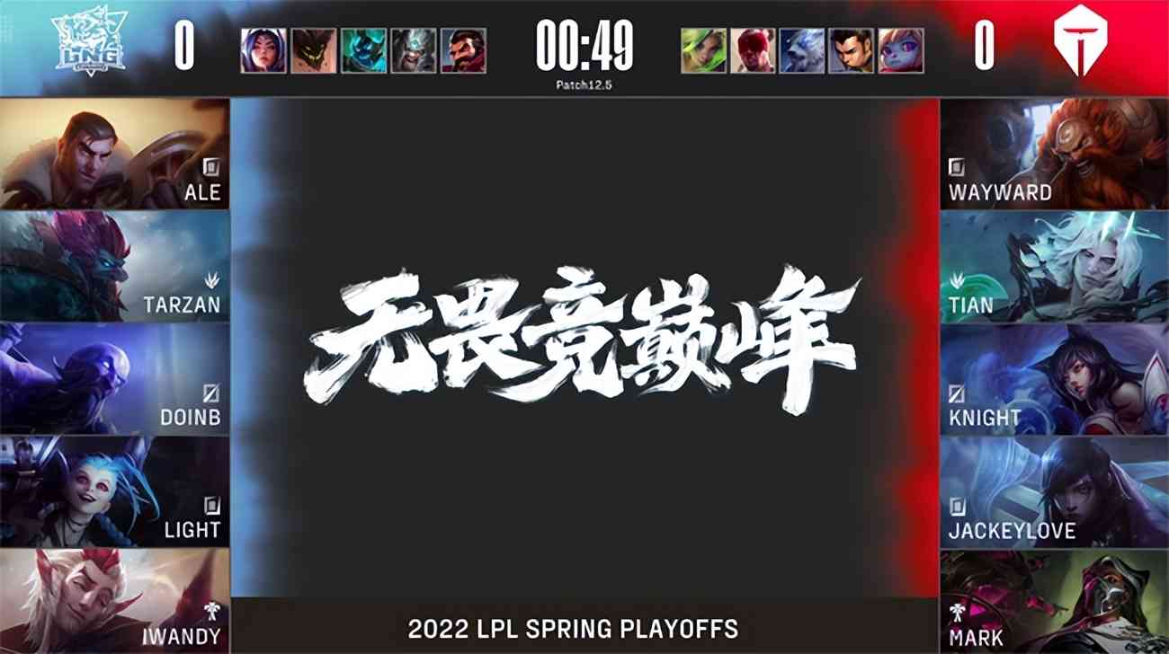 LOL-LPL：knight阿狸叠满25层“杀人书”，TES 3-0击败LNG晋级四强